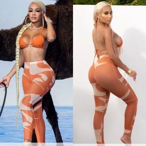 Saweetie x Matte Collection Swimsuit 3pcs